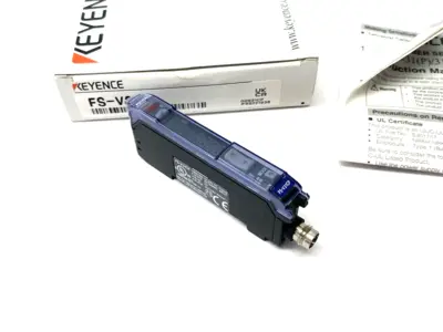 USED KEYENCE FIBER AMPLIFIER MAIN UNIT, M8 CONNECTOR TYPE