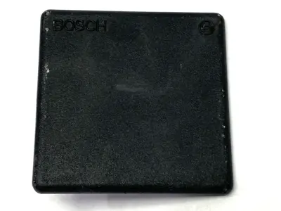 USED BOSCH END CAP COVER 60X60 BLACK LOT OF 10 SHELFWARE