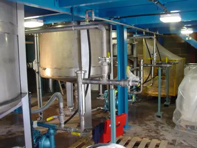 Mild Steel Access Platform For 1 Tanks