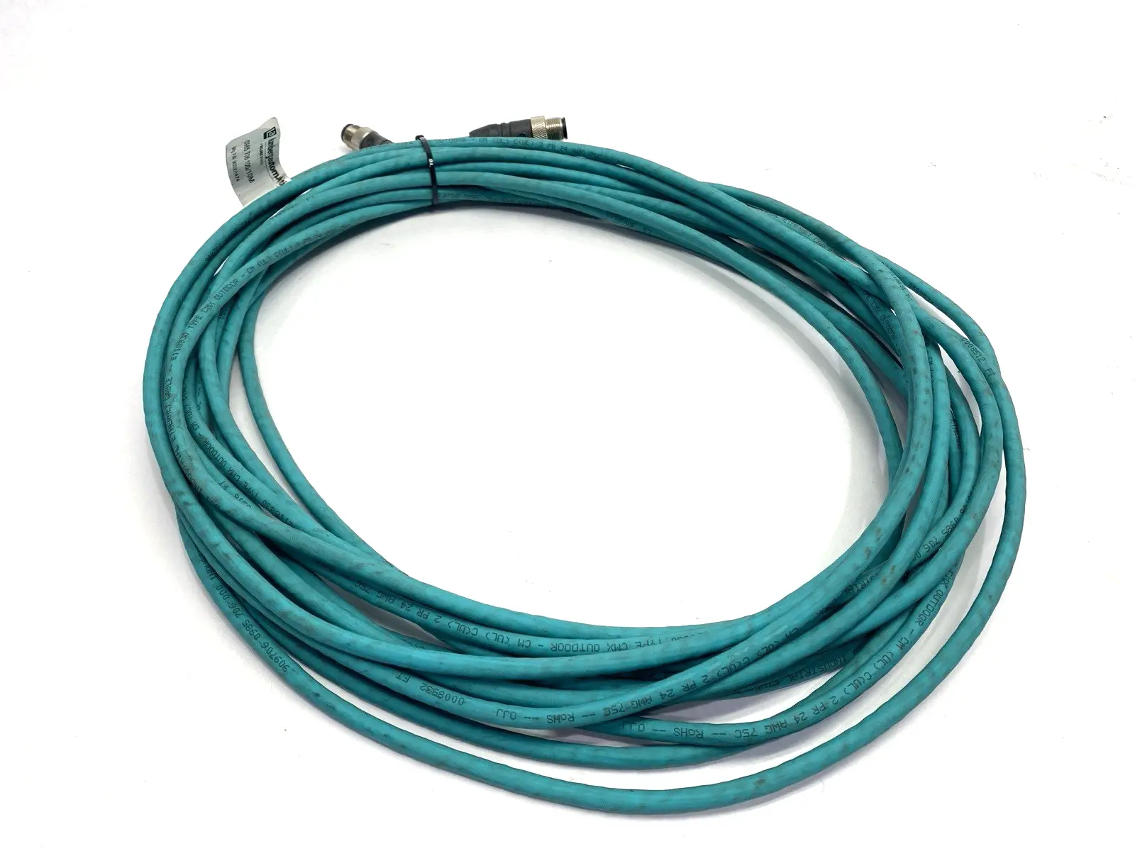 USED LUMBERG DOUBLE-END CONNCECTOR CORDSET M12 900001474