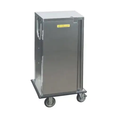 Alluserv TC12-16 Ambient Mobile Delivery Cart W/ (16) Tray Capacity, Stainless