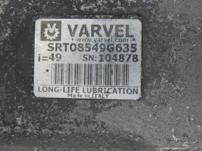 Varvel SRT08549G635 Worm Gearbox 49:1 Reducer 38rpm 35mm Hollow Shaft IEC 90