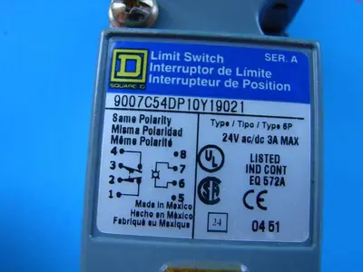 USED SQUARE D 9007C54DP10Y19021
