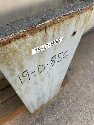 Reactor, 13,285 Gallon, 304L Stainless Steel, Equipromex, with 316L Stainless Coil, Vertical, 50 PSI, Unused, #5991583