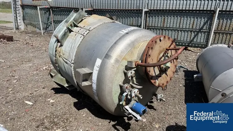 Used Ardeth Engineering 730 Gal Ardeth Receiver Tank, S/S, .03 Bar Stainless Steel Tanks Ohio US | Federal Equipment Company #1015239