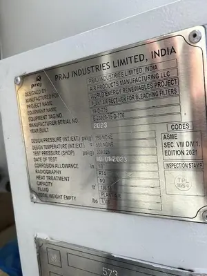 USED 2023 PRAJ INDUSTRIES LIMITED, INDIA 19-D-776
