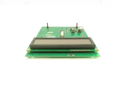 EnerSys X1060-06-WHFD-1 REV C Printed Circuit Board PCB LCD Display Push Button