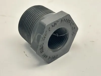 451834 | Nibco  3/4 x 1/4" Reducer Bushing MPT x FPT CA15150 LOT OF 2 - Used