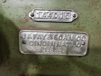 USED J.A. FAY & EGAN 511 LIGHTNING