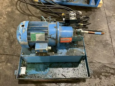 5000 LBS x 60" x 48" AUTOMATIC HANDLING HYDRAULIC UPENDER / FLIPPER: YOBRO #25093