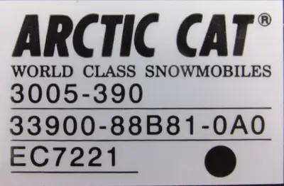 NEW ARCTIC CAT 3005-390 ECU FOR 1999 ZR / ZL / POWDER SPECIAL 3005390