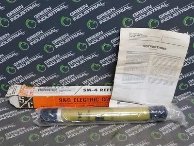 S&C 124100-R4 SM-4 Fuse Refill Unit 34.5kV Nom. 65E Amp New
