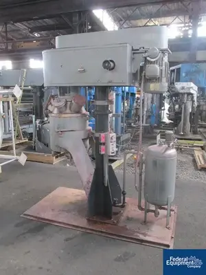 USED Hockmeyer 7.5 HP Hockmeyer Dual Shaft Disperser, Model S-HCSM-7.5, S/S