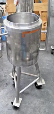 Portable Jacketed Stainless Steel Vessel Tank Fermentation Bio Reactor