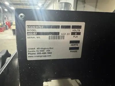 Used 2019 CONAIR TB-250 Agitators, Blenders, Mixers Massachusetts US | Absolute Machinery #1516856