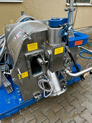 Krettek ProCent P 63 B Pilot horizontal peeler centrifuge, 316L SS.