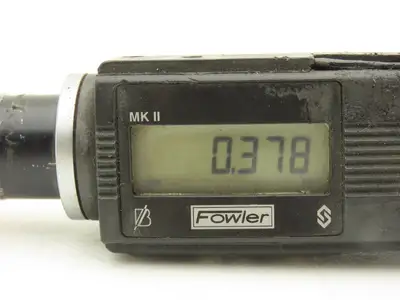 Fowler MKII BSU1 Holemike Digital Indicator Bore Gage 3/4"-2" Range .00005"