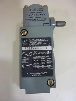 USED ALLEN BRADLEY 802T-APV SER F