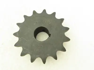 Tsubaki H80B15F-1-3/8 Roller Chain Sprocket 15 Tooth 1-3/8" Bore Lot Of 3