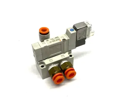 SY3140-5LOU-01T | SMC  Base Mounted Pneumatic Solenoid Valve 24VDC - Used