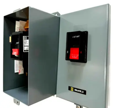 NEW SQUARE D 2510MCA3 AC MANUAL STARTER NEMA 12 ENCLOSURE 2510MCO3
