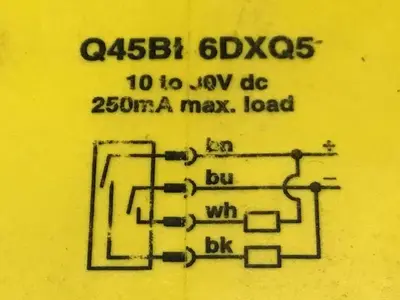 USED BANNER ENGINEERING Q45BB6DXQ5