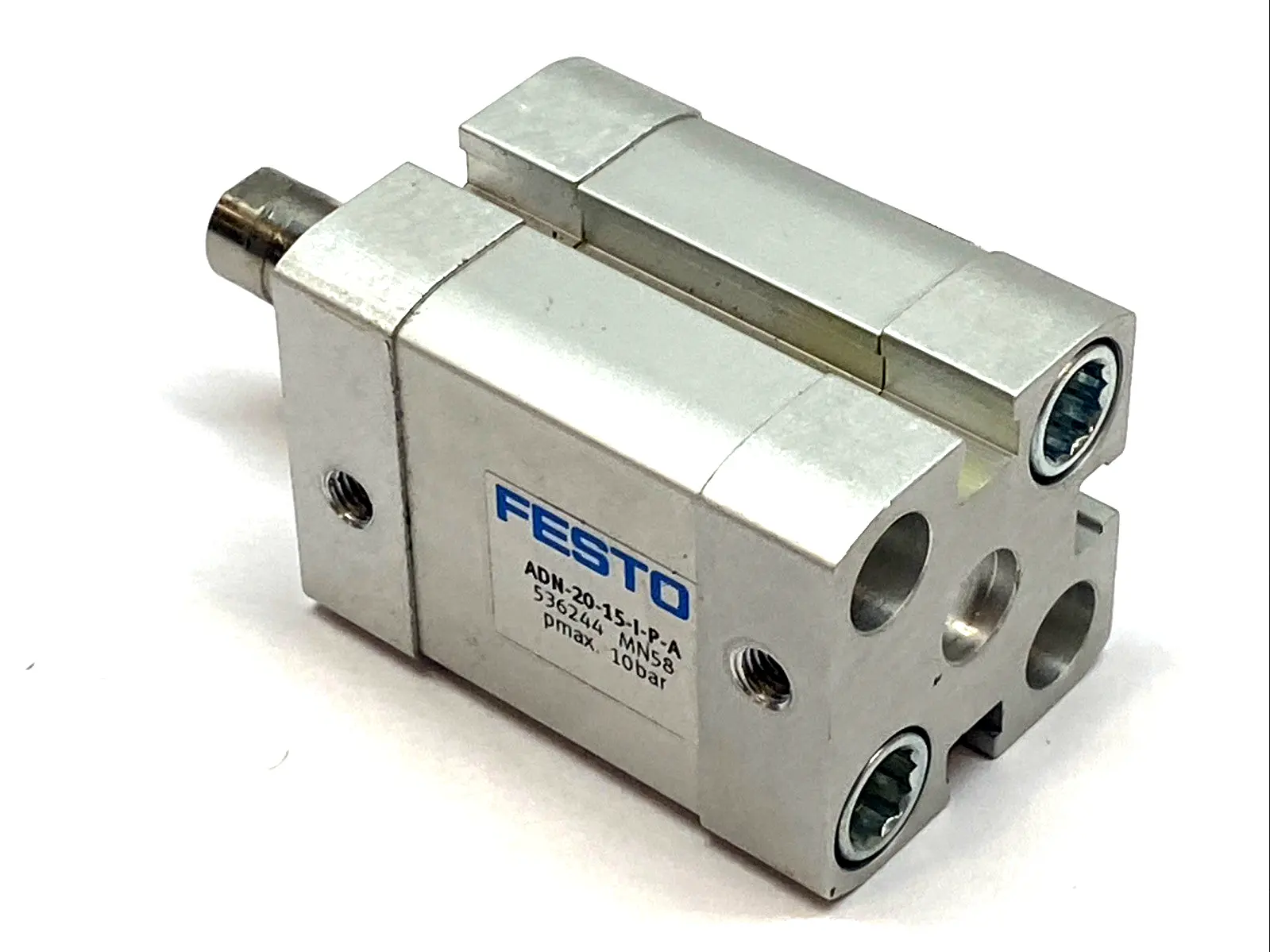 Used Festo Compact Cylinder Stroke Double Acting 53624 Pneumatic Cylinders Michigan US | Maverick Industrial Sales #1391523