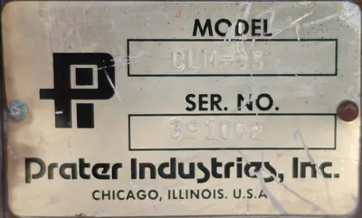 USED PRATER INDUSTRIES CLM-35