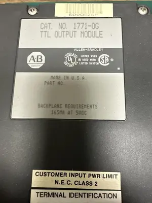 Used ALLEN-BRADLEY 1771-OG Industrial Controls Ohio US | Surplus Asset Holdings #1245680