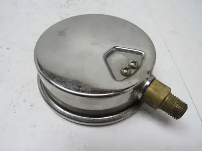 Weksler 4" Pressure Gauge 0-60psi Glycerin Filled Bottom mount 1/4"NPT
