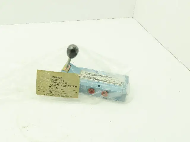 Skinner S3L0ACX2 Pneumatic Directional Control Hand Lever Valve 5/2 Pos 150 PSI