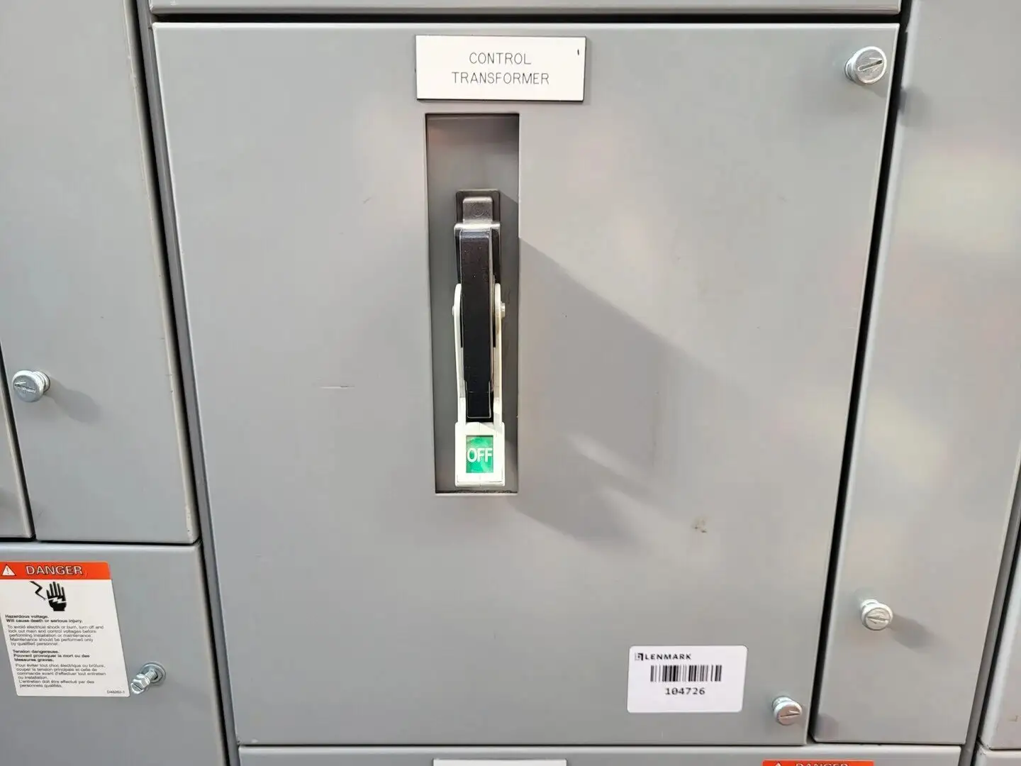 Feeder Circuit Breaker MCC Bucket 20a