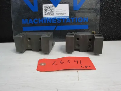 2x DOOSAN 45 x 72mm 200K OD STATIC TURNING TOOL PARTING STICK HOLDER 1.0"