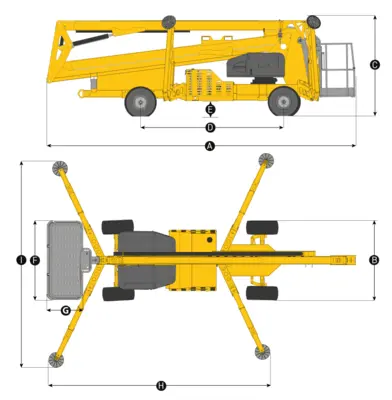 New | in-Stock 2026 HAULOTTE 55 XA Articulating Boom Lifts Pennsylvania US | Iron Exchange Equipment Solutions #1353924