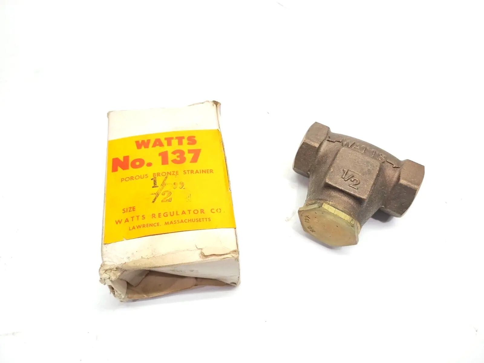 New | in-Stock Watts 137, No. 137, 137-04 Plumbing Equipment Michigan US | Maverick Industrial Sales #1507288