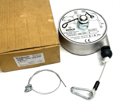 New | in-Stock Bosch Rexroth Load Bearing Spring Pull Balancer 2-4kg Capacity Balancers Michigan US | Maverick Industrial Sales #1437024