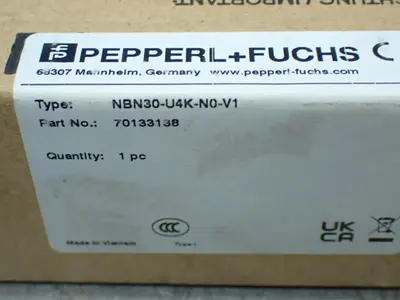 NEW PEPPERL+FUCHS NBN30U4KN0V1