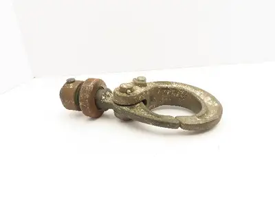 CM Lodestar 1057 R-RR Chain Hoist Latchlok Lower Hook Swivel Bearing Shank
