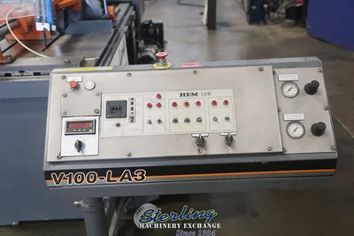 Used HEM V100LA-3 Vertical Band Saws California US | Sterling Machinery Exchange #1465994