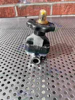 USED ITT PURE FLO .75-F-419-6-4-TM-CWP150 DIAPHRAGM VALVE W/ 3/4" SANITARY FITTING