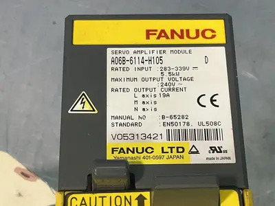 Used FANUC A06B6114H105 Servo Controller Parts Ohio US | HGR 24 #1316462