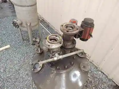 100 gal alloy fab stainless steel pressure vessel