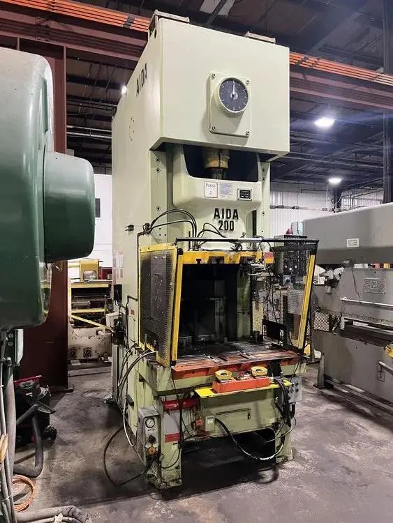 Used AIDA NC1-200(2) Gap Frame (OBS) Presses Ohio US | D & D Industries #774778
