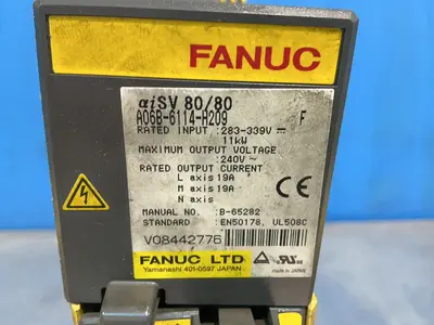 Used FANUC A06B6114H209 Servo Drives Ohio US | HGR 24 #1335312