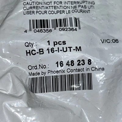NEW Phoenix Contact HC-B 16-I-UT-M