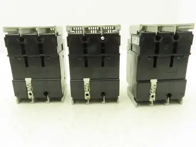 Fuji BW50RAGU3P015 3-Pole Auto Circuit Breaker 15A 500V 3Ph Molded Case Lot of 3