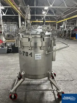 USED Northland 300 Liter Northland Stainless Receiver Tank, 316L S/S, 50#