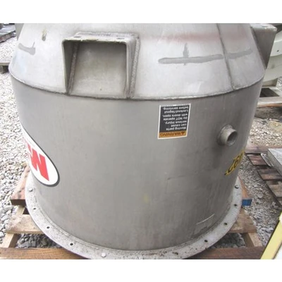 Mac 18 cu. ft. Stainless Steel Hopper