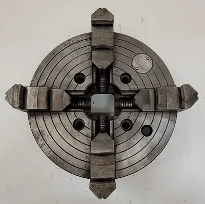 USED CUSHMAN 10” – 4 JAW CHUCK