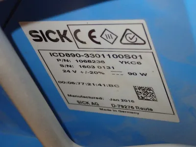 USED 2016 SICK ICD8903301100S01